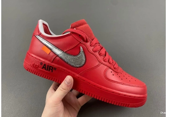  Air 1 Off-White Nike AO4297-600  Low  Force Red 0902